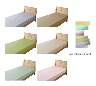 Solid Color Fitted Sheet